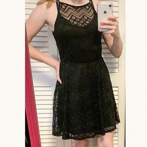 Lacy black dress